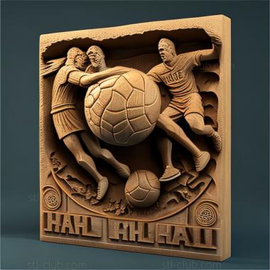 3D модель Игра IHF Handball Challenge 14 (STL)